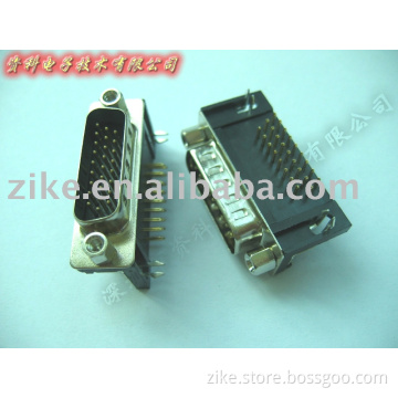 D-SUB HDR male connector
